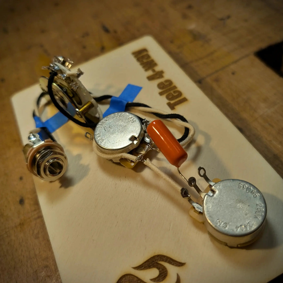 Telecaster 4-way pré-câblé