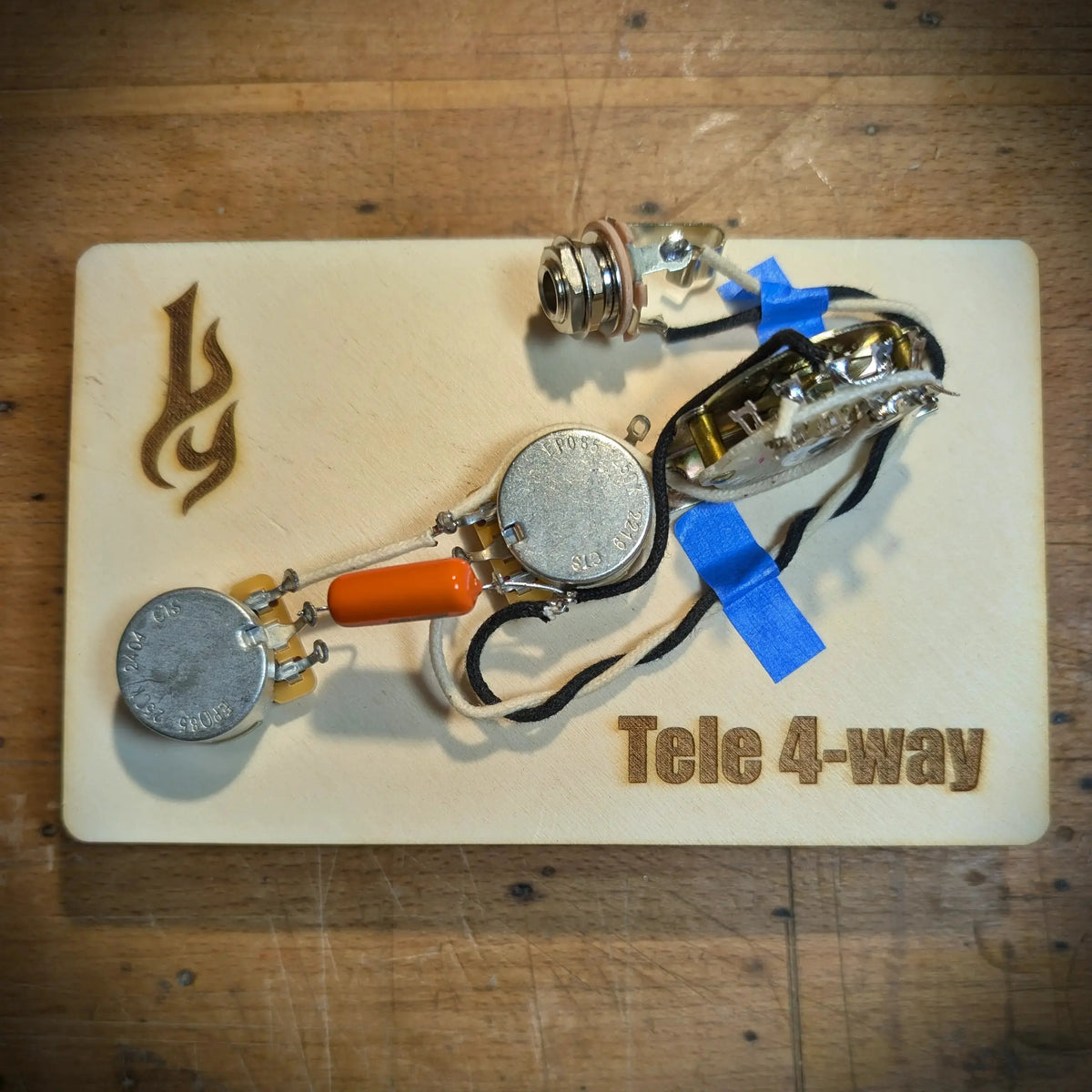 Telecaster 4-way pré-câblé