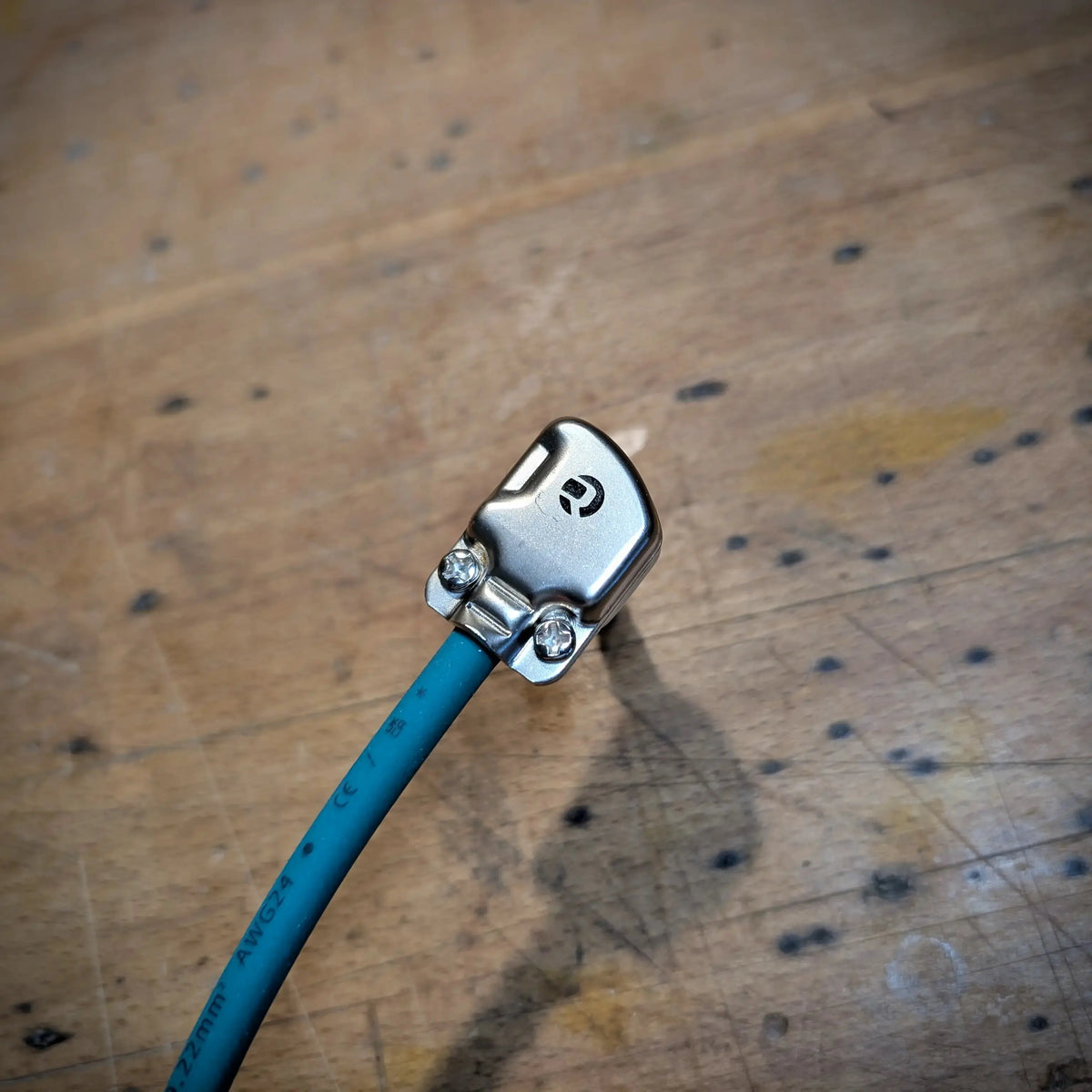 Connecteurs jack coudés du câble patch pour pédales d’effet