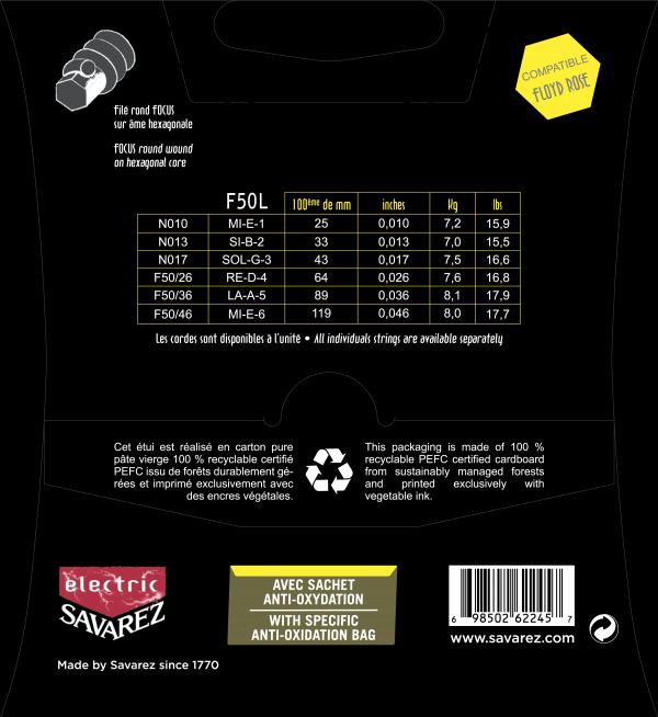 Savarez F50L – Focus 10-46