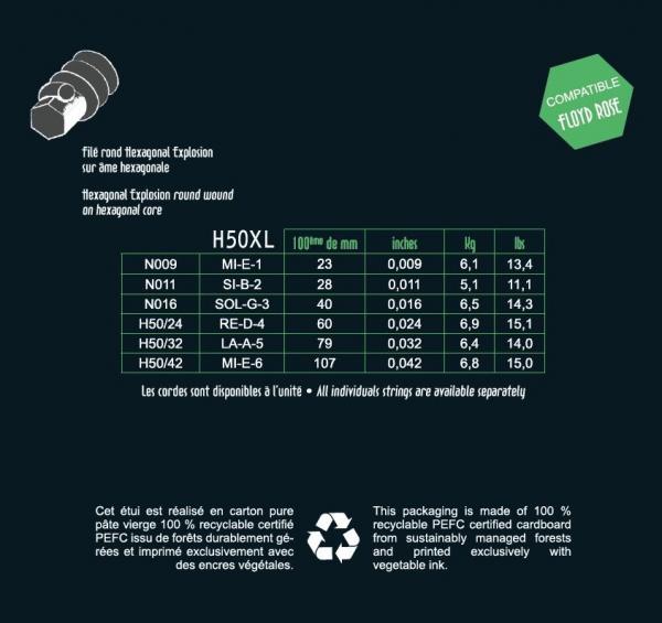 Savarez H50XL – Hexagonal Explosion 9-42
